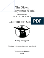 The Oldest History of the World Discovered by Occult Science in Detroit Michigan by Benny Evangelist.pdf