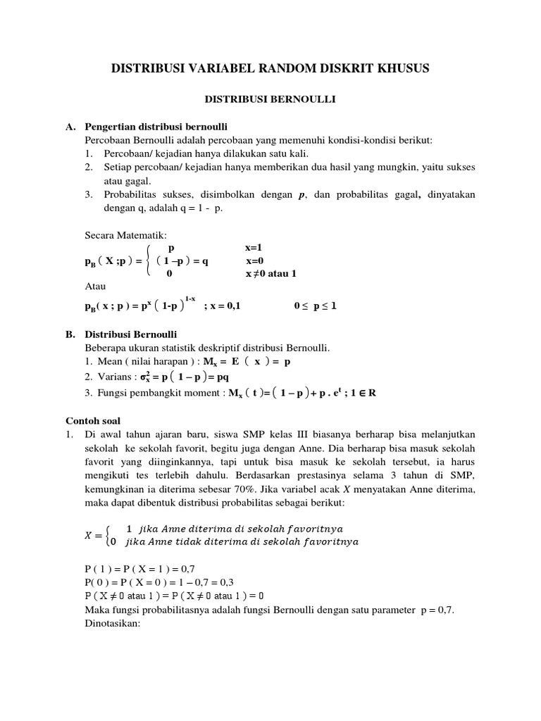 Statistika Matematika 1