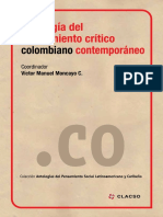 Libro- Antologia del Pensamiento Crítico Colombiano Contemporáneo- Compilador - Víctor manuel Moncaya Cruz.pdf