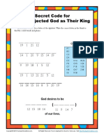 Israel Rejected God As Their King Secret Code