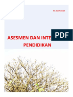 Asesment Dan Intervensi Pendidikan