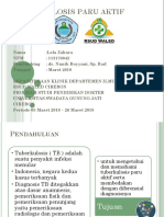 TUBERKULOSIS PARU AKTIF