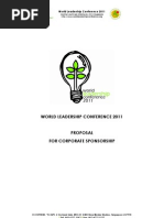 Sponsorship Package (Long)