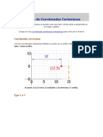 Sistema de Coordenadas Cartesianas