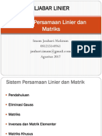 BAB 1 Sistem Persamaan Linier PDF
