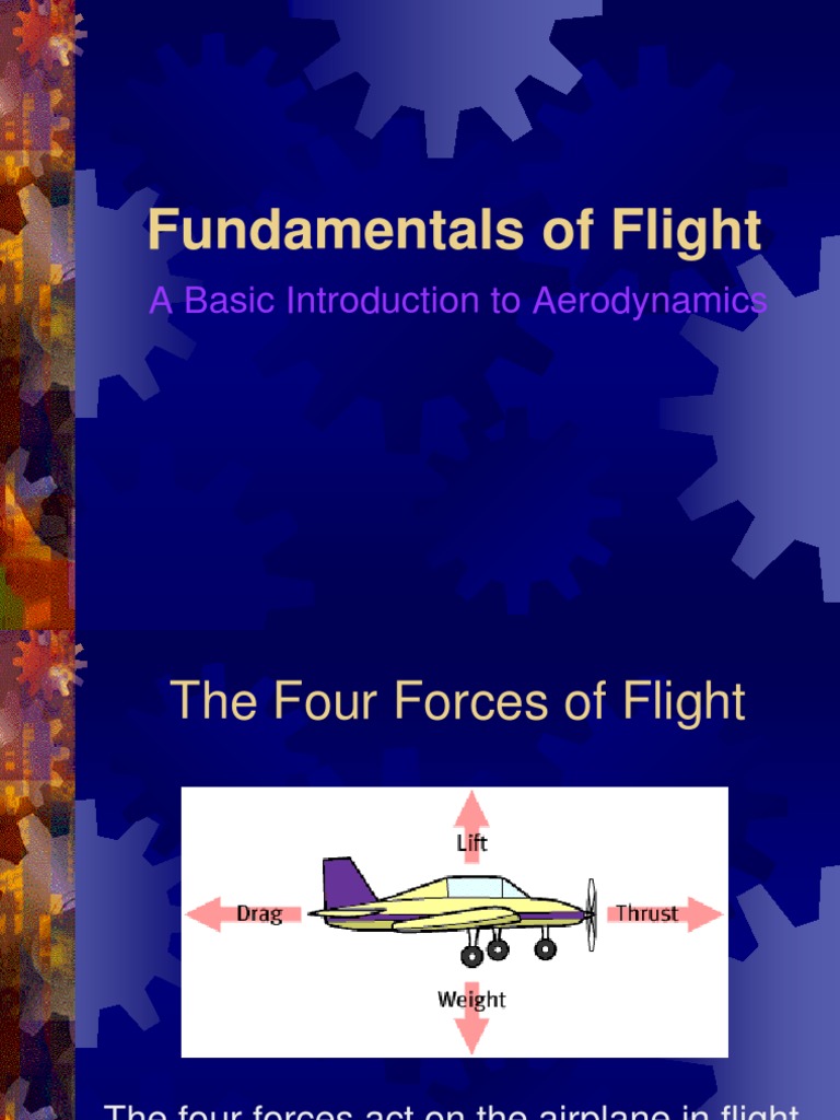 Fundamentals of Flight: A Basic Introduction To Aerodynamics | PDF ...