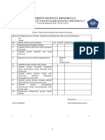 Daftar Tilik Pasien Pulang Ark