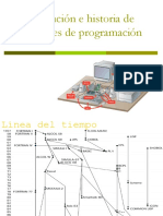 Línea Del Tiempo Historia y Evolución de Lenguajes de Programación