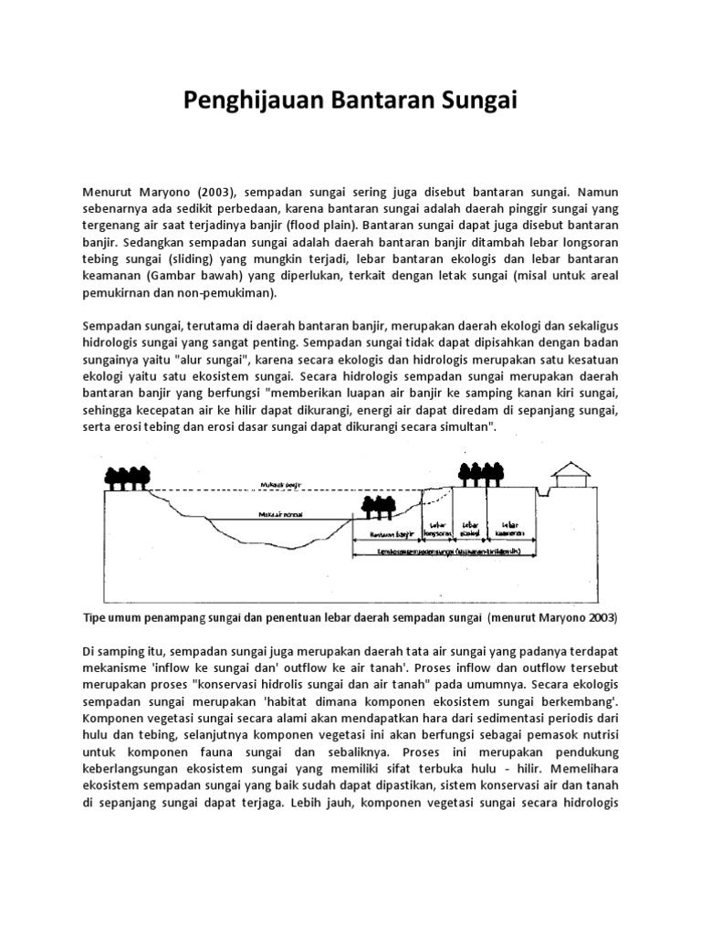 2 - 5 Penghijauan Bantaran Sungai | PDF