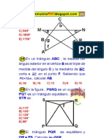 Puntos Notables Problemas Resueltos de Geometría Preuniversitaria PDF