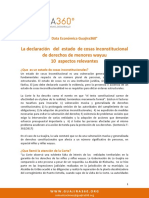 Estado de Cosas Inconstitucional en La Guajira