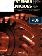 Systemes Mecaniques Theorie Et Dimensionnement PDF