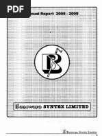 Banswara Syn Fy2009 Ar