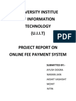 Online Fee Payment