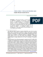 Reinvindicacion y Desalojo PDF