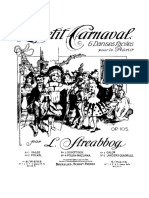 Streabbog Le Petit Carnaval 6 Dances Faciles Op.105 PDF