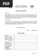 2016 Peso Survey Form