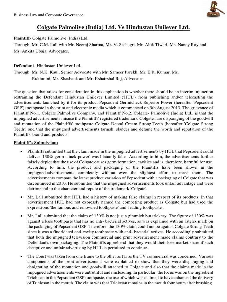 Case-Business Law | PDF | Lawsuit | Advertising