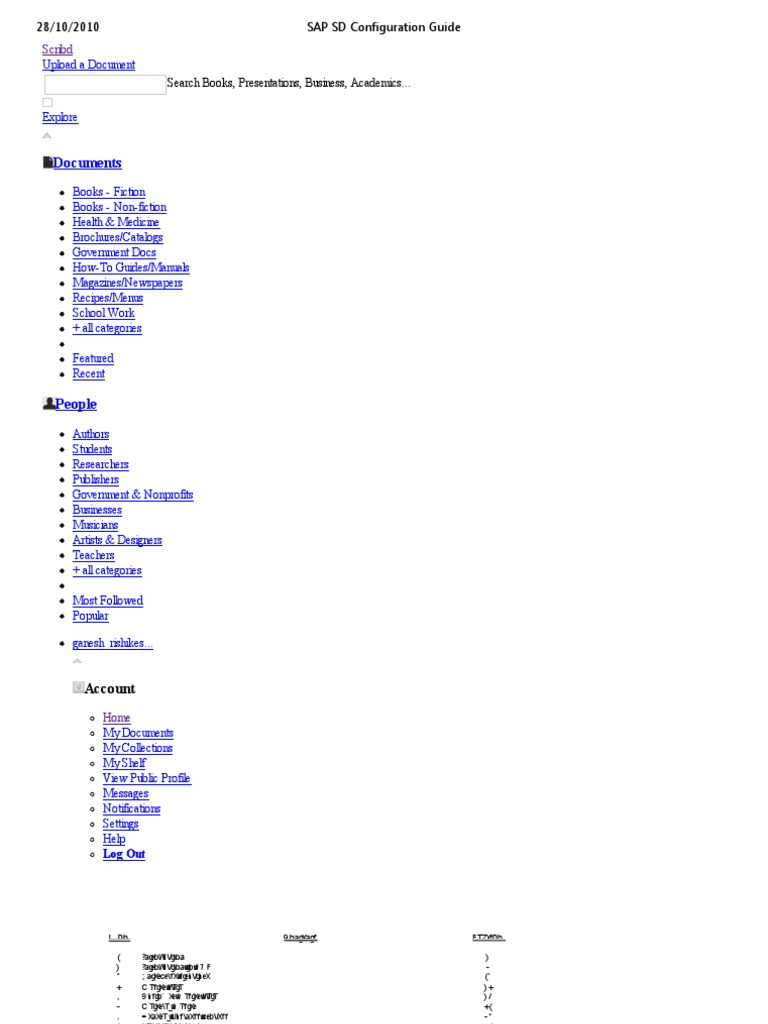 SAP SD Configuration Guide | PDF | Teaching Methods & Materials