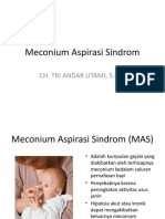 Meconium Aspirasi Sindrom