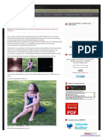 Tehnik Dasar Edit Foto Yang Biasa Dipake Fotografer PDF