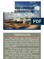 Ruang Lingkup Ruang Lingkup Laboratorium PDF