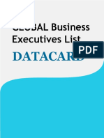 GLOBAL Business Executives List: Datacard