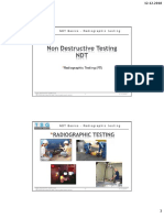 NDT Basics - Radiographic testing overview