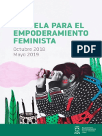 Escuela para El Empoderamiento Feminista: Octubre 2018 Mayo 2019