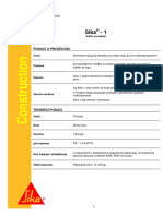 Sika t1 Aditiv PDF