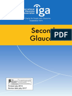 Secondary Glaucomas: Printed July 2014 Review Date July 2017
