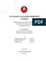 PV PANELS CLEANING ROBOTICS SYSTEM