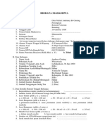 Format Biodata Mahasiswa 2016