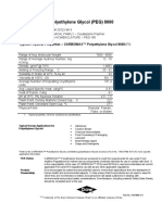 Typical Physical Properties - CARBOWAX™ Polyethylene Glycol 8000