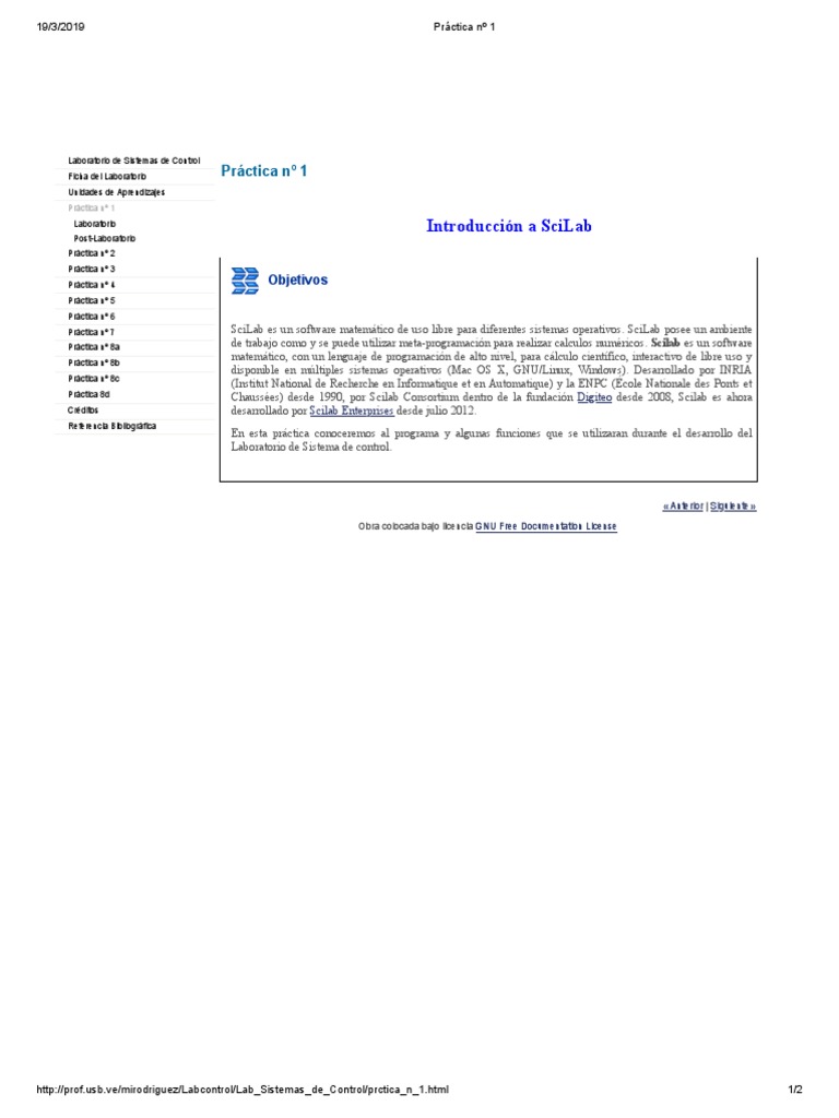 Práctica #1 Lab Volt | PDF | Áreas de informática | Software del sistema