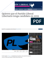 WWW Visionliberal Com Ar Nota 4538 Quieren Que El Partido Li