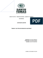 Tarea 3 Que Se Entiende Por Riesgo y Los Tipos de Riesgos en Auditoría.