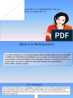 comprender  la organización de un estado democratico