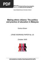 Download Making Ethnic Citizens The Politics and Practice of Education in Malaysia by goldenscreen SN40306 doc pdf