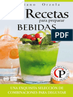 84 Recetas para Preparar Bebidas PDF