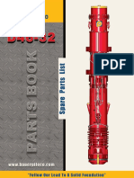 Diesel Pile Hammer D46-32 Parts Breakdown