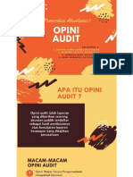 Opini Audit Kelompok 2 Kls D