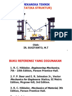 MEKANIKA TEKNIK STATIKA STRUKTUR