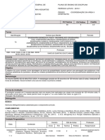 Plano de Ensino - Turma(T4) - 2019