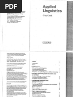 Download Cook - Applied Linguistics by Bahtiyar Makarolu SN40306635 doc pdf