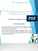 Taller Limites en Nuestros Hijos