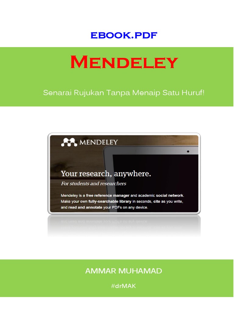 Ebook - Mendeley-Senarai Rujukan Tanpa Menaip Satu Huruf PDF | PDF ...