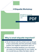 Email Etiquette 1
