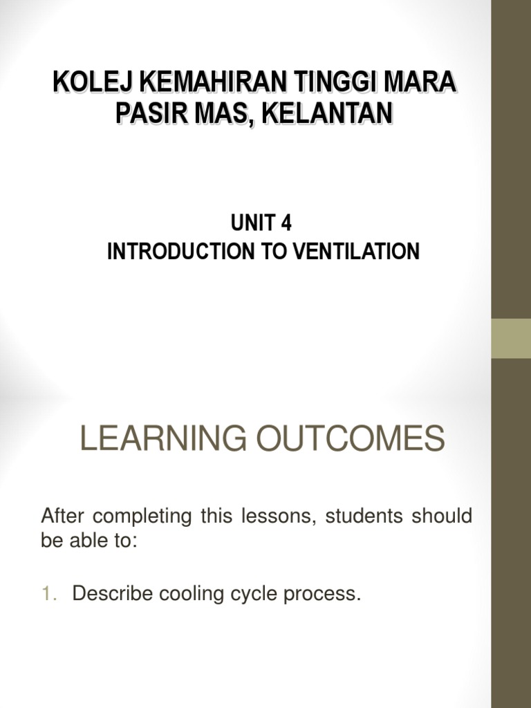 4 4 Principles To Air Conditioning System Pdf