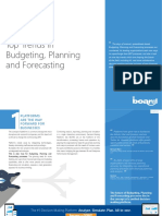 Top Trends in Budgeting Planning and Forecasting 2019